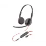Zestaw słuchawkowy POLY Czarnywire C3225 Stereo USB-C Przewodowy Biuro Call Center