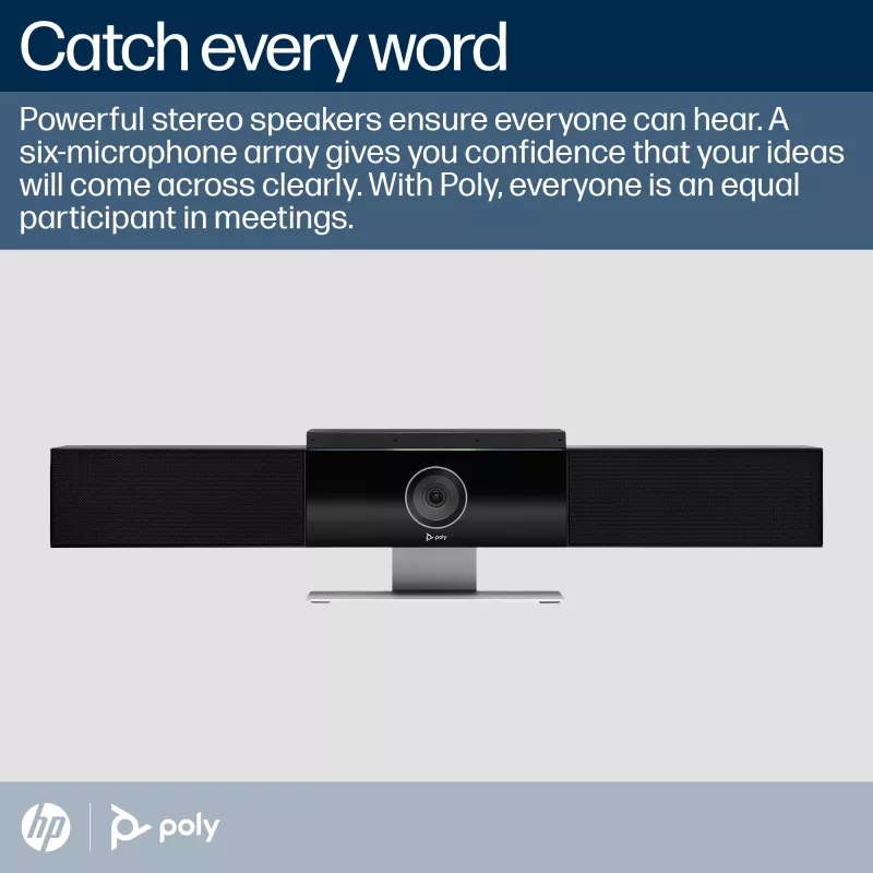 HP Poly Studio USB Video Bar