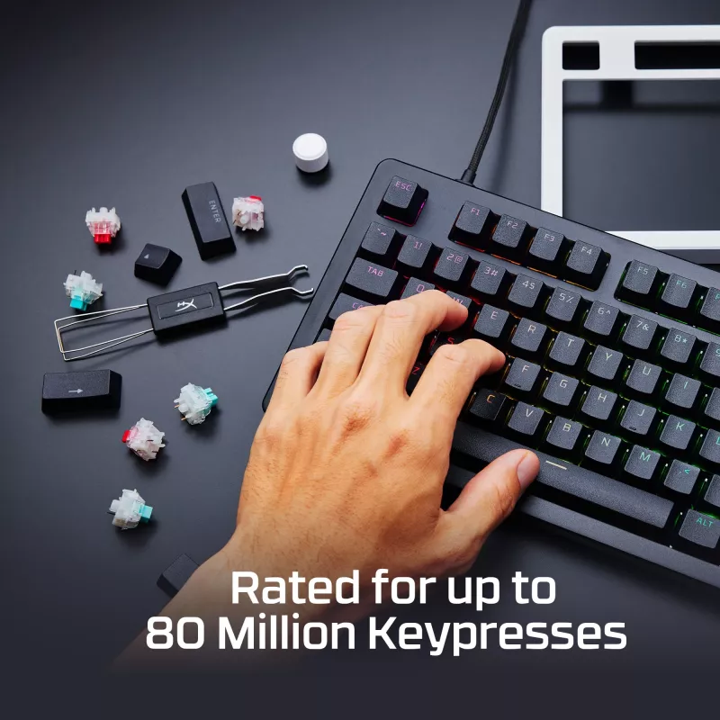Liniowy przełącznik mechaniczny do klawiatury KINGSTON HyperX 85U07AA o sile aktywacji 45 g