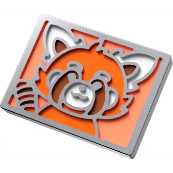 Odznaka magnetyczna Kingston HyperX Cute Series 85U21AA — mocowanie magnetyczne, dekoracyjna odznaka gamingowa