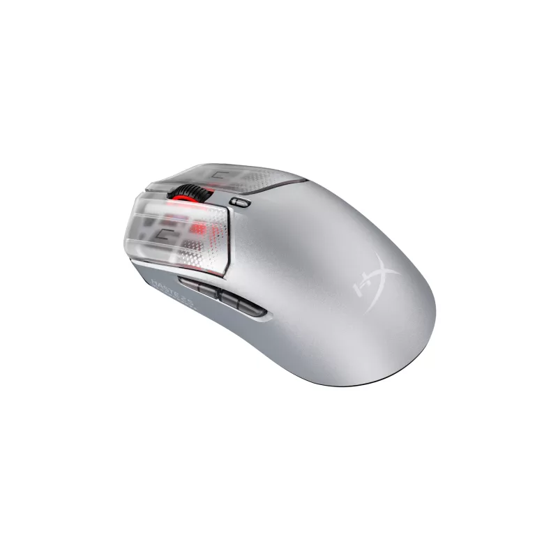 HyperX Pulsefire Haste 2 S srebrny Bezprzewodowa Mysz Gamingowa