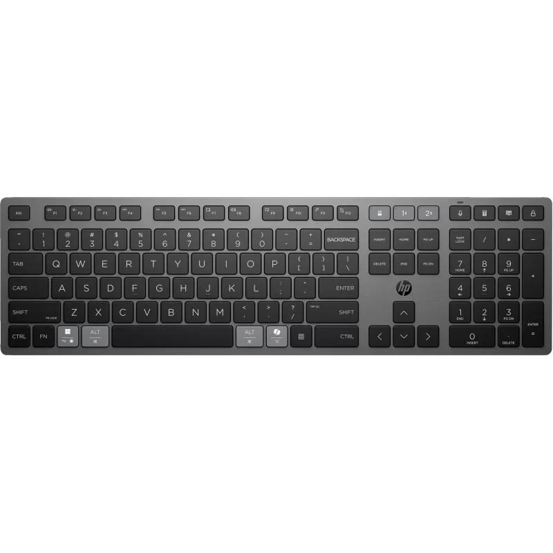 Bezprzewodowa ładowalna pełnowymiarowa klawiatura QWERTY HP 725 — model 9T5B2AA#UUW