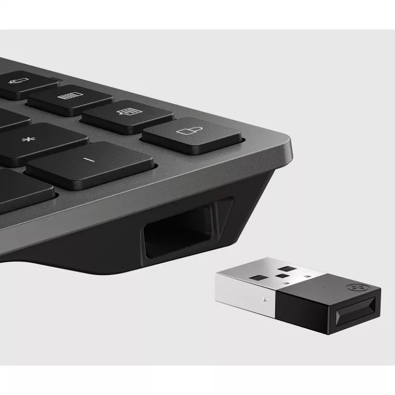 Bezprzewodowa ładowalna pełnowymiarowa klawiatura QWERTY HP 725 — model 9T5B2AA#UUW