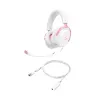 HyperX Cloud III - Zestaw słuchawkowy do gier (Biały/Różowy)