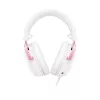 HyperX Cloud III - Zestaw słuchawkowy do gier (Biały/Różowy)
