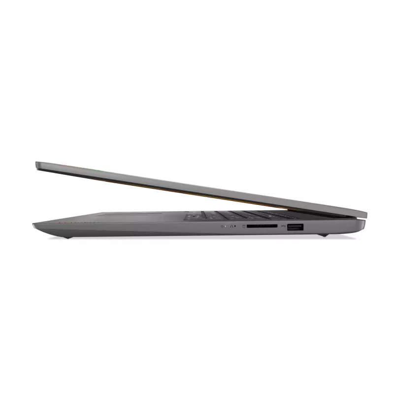 Lenovo IdeaPad 3 17ALC6 AMD Ryzen™ 7 5700U Laptop 43,9 cm (17,3 cala) Full HD 12 GB DDR4-SDRAM 512 GB SSD Wi-Fi 6 (802.11ax) Windows 11 Home Niemiecki Szary