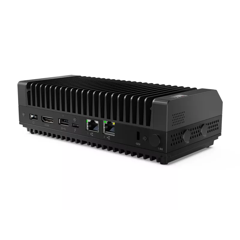 Lenovo ThinkEdge SE30 Intel® Core™ i3 i3-1115GRE 8 GB DDR4-SDRAM 256 GB SSD Windows 11 IoT Enterprise Mini PC Czarny