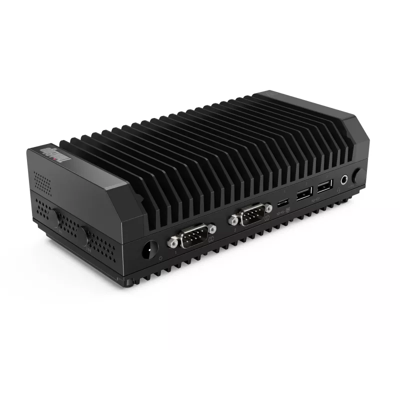 Lenovo ThinkEdge SE30 Intel® Core™ i3 i3-1115GRE 8 GB DDR4-SDRAM 256 GB SSD Windows 11 IoT Enterprise Mini PC Czarny