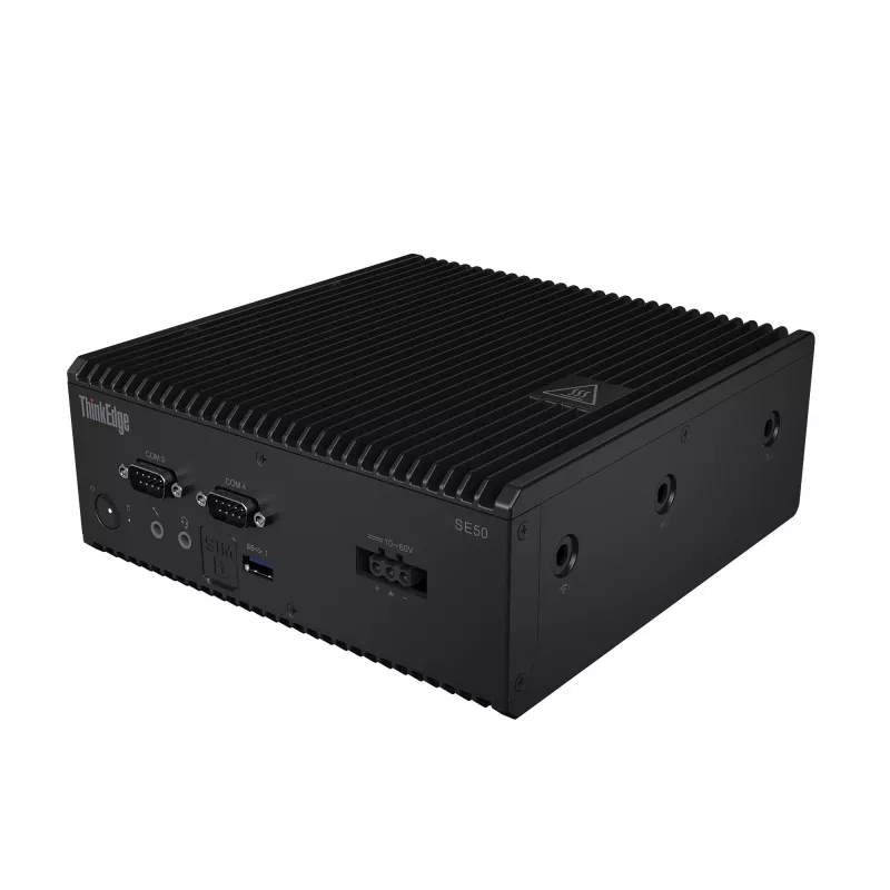 Lenovo ThinkEdge SE50 Intel® Core™ i5 i5-8365UE 8 GB DDR4-SDRAM 128 GB SSD Windows 11 IoT Enterprise Mini PC Czarny