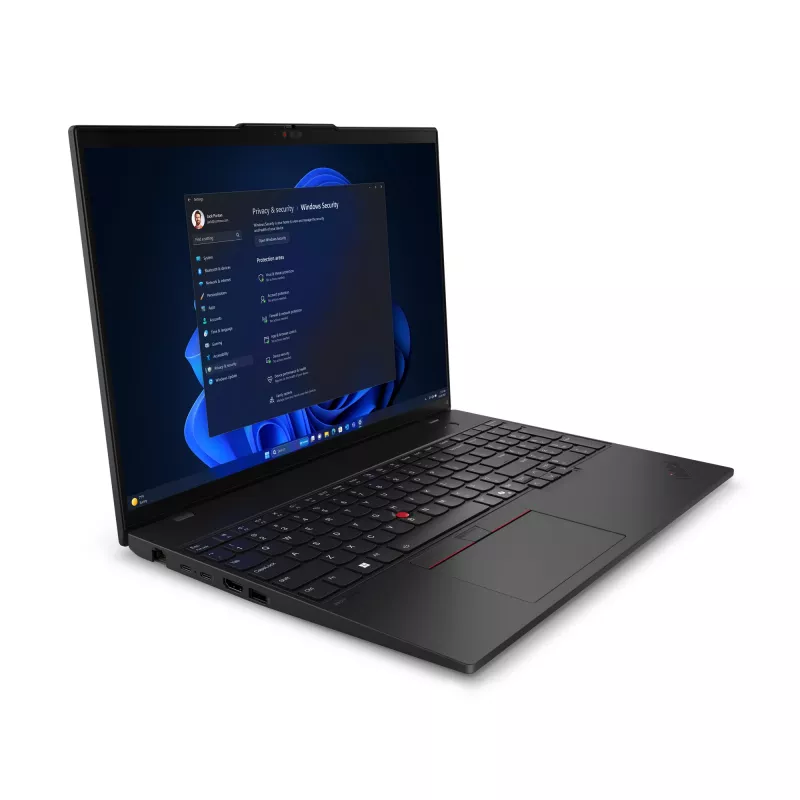 Lenovo ThinkPad L16 Gen 1 (Intel) Intel Core Ultra 7 155U Laptop 40.6 cm (16 cali) WUXGA 32 GB DDR5-SDRAM 1 TB SSD Wi-Fi 6E (802.11ax) Windows 11 Pro Nordycka czerń