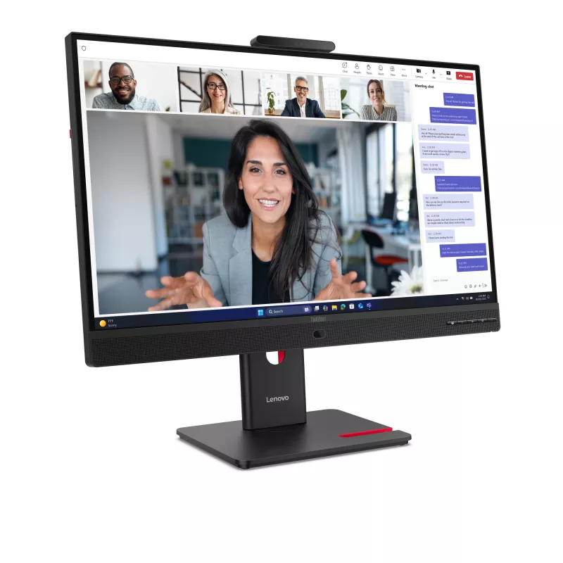 Monitor Lenovo ThinkVision T24-4v, 60,5 cm (23,8 inch), 1920 x 1080 pikseli, Full HD, LED, 6 ms, czarny