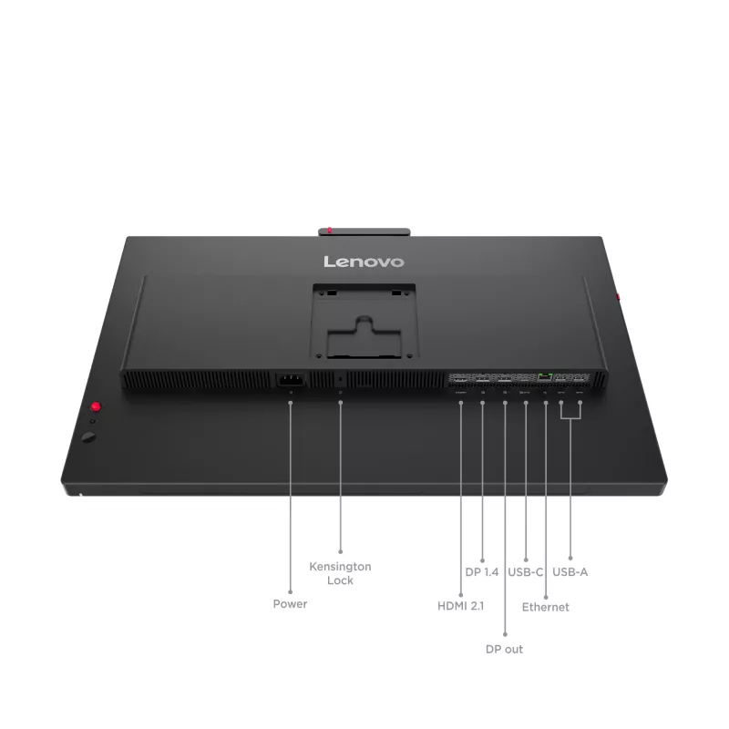 Monitor Lenovo ThinkVision T24-4v, 60,5 cm (23,8 inch), 1920 x 1080 pikseli, Full HD, LED, 6 ms, czarny