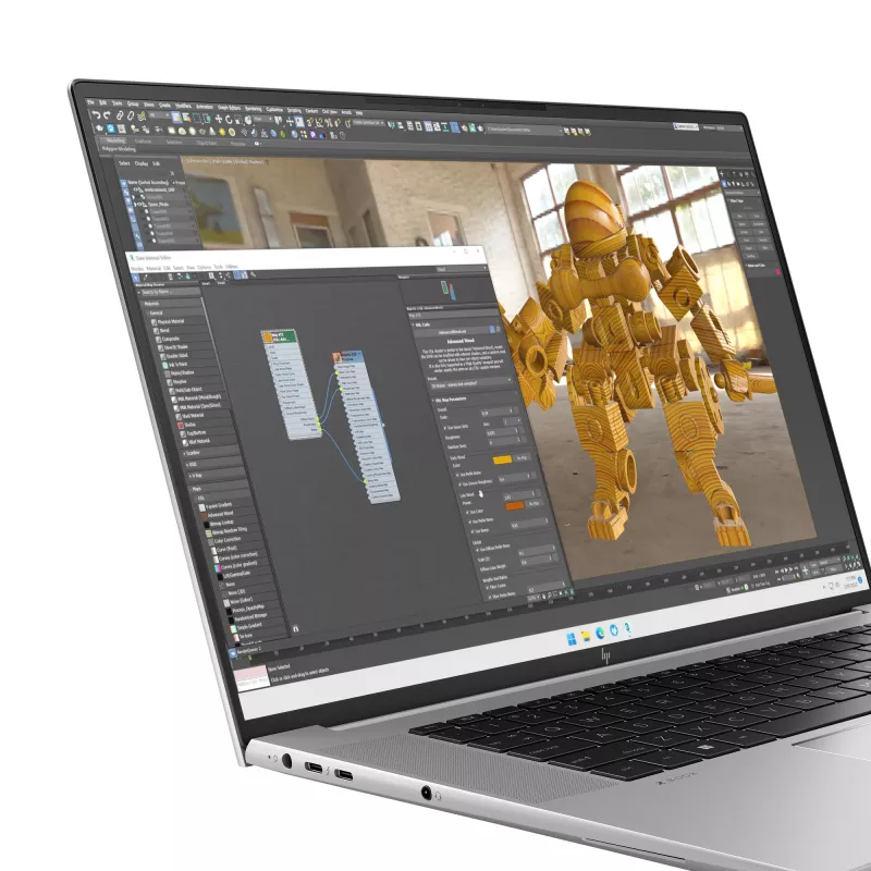 HP ZBook Studio G11 Intel Core Ultra 7 155H 40.6 cm (16 cali) WUXGA 32 GB DDR5-SDRAM NVIDIA RTX 2000 Ada Wi-Fi 7 (802.11be) Windows 11 Pro Stacja robocza AI, komputer AI