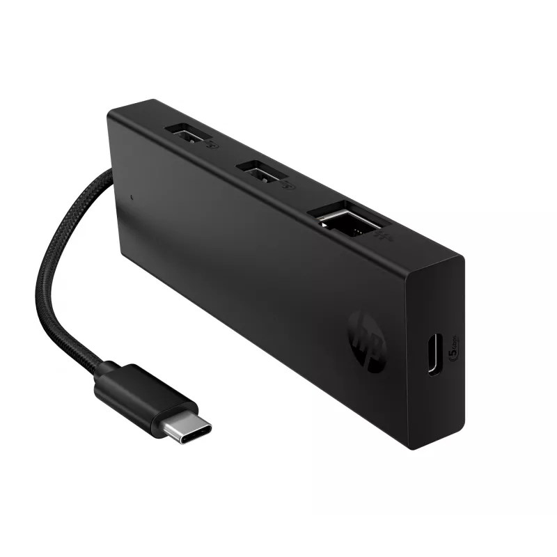HP Portable USB-C Hub, Wietnam, Biznes, Forest Stewardship Council (FSC), 119.6 mm, 39.9 mm, 14.9 mm