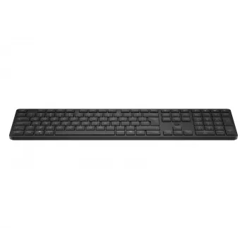 Klawiatura HP 495K dwutrybowa do wielu urządzeń, pełnowymiarowa (100%), bezprzewodowa, USB + Bluetooth, czarna