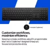 Klawiatura HP 495K dwutrybowa do wielu urządzeń, pełnowymiarowa (100%), bezprzewodowa, USB + Bluetooth, czarna