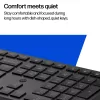 Klawiatura HP 495K dwutrybowa do wielu urządzeń, pełnowymiarowa (100%), bezprzewodowa, USB + Bluetooth, czarna