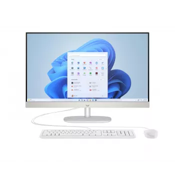 HP All-in-One 27-cr0048na Intel® Core™ i7 i7-1355U 68,6 cm (27 cali) 1920 x 1080 pikseli All-in-One PC 8 GB DDR4-SDRAM 1 TB SSD Windows 11 Home Wi-Fi 6 (802.11ax) Biały (produkt odnowiony)
