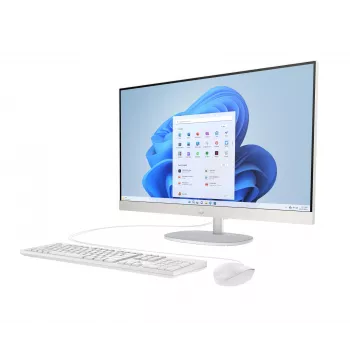 HP All-in-One 27-cr0048na Intel® Core™ i7 i7-1355U 68,6 cm (27 cali) 1920 x 1080 pikseli All-in-One PC 8 GB DDR4-SDRAM 1 TB SSD Windows 11 Home Wi-Fi 6 (802.11ax) Biały (produkt odnowiony)