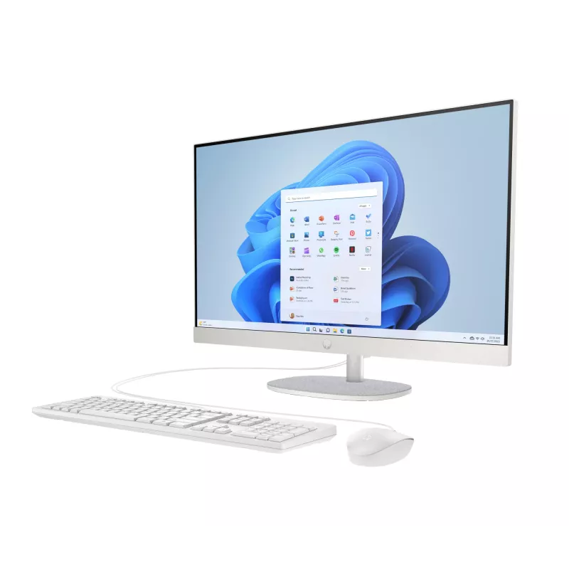 HP All-in-One 27-cr0048na Intel® Core™ i7 i7-1355U 68,6 cm (27 cali) 1920 x 1080 pikseli All-in-One PC 8 GB DDR4-SDRAM 1 TB SSD Windows 11 Home Wi-Fi 6 (802.11ax) Biały