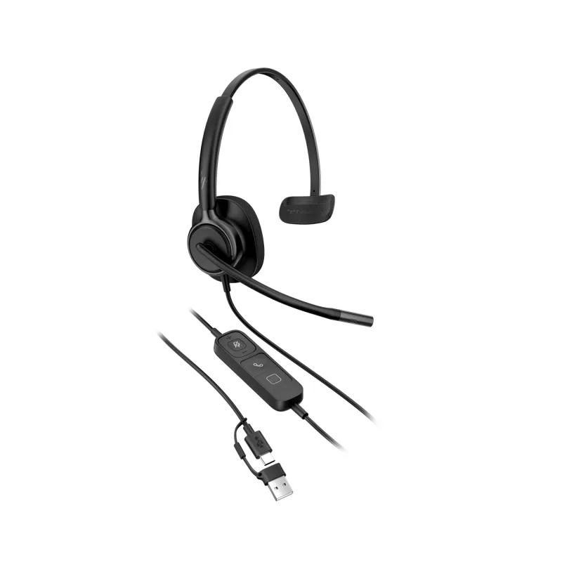 Przewodowy zestaw słuchawkowy USB HP POLY MISSION 415 USB HS CL WW firmy HP, model C01A9AA#AC3