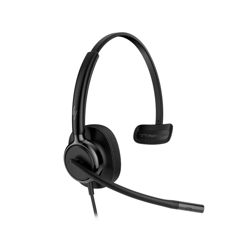 HP Poly Mission 415 Monaural USB Wired Headset (Bulk), 99 g, czarny