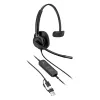 HP Poly Mission 415 Monaural USB Wired Headset (Bulk), 99 g, czarny