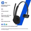 HP Poly Mission 415 Monaural USB Wired Headset (Bulk), 99 g, czarny