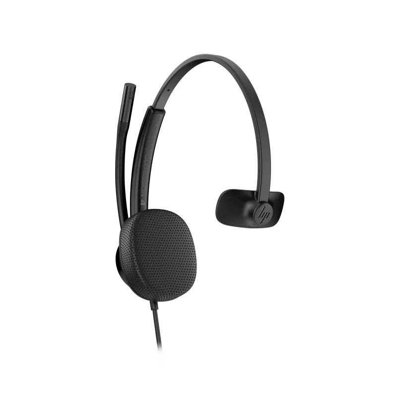 HP Poly Mission 415 Monaural USB Wired Headset (Bulk), 99 g, czarny