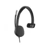 Zestaw słuchawkowy HP Poly Mission 615 monauralny przewodowy USB, 117,5 g, czarny