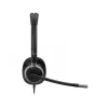 Zestaw słuchawkowy HP Poly Mission 615 monauralny przewodowy USB, 117,5 g, czarny