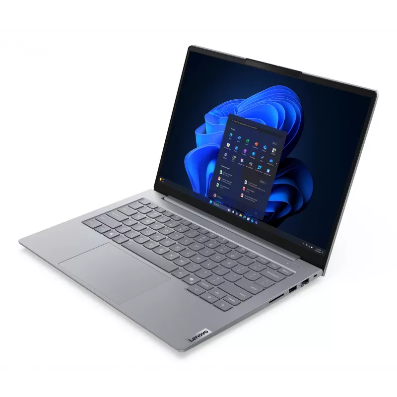 Lenovo ThinkBook 14 G9 AHP AMD Ryzen™ 5 220 Laptop 35.6 cm (14 cali) WUXGA 16 GB DDR5-SDRAM 512 GB SSD Wi-Fi 7 (802.11be) Windows 11 Pro German szary