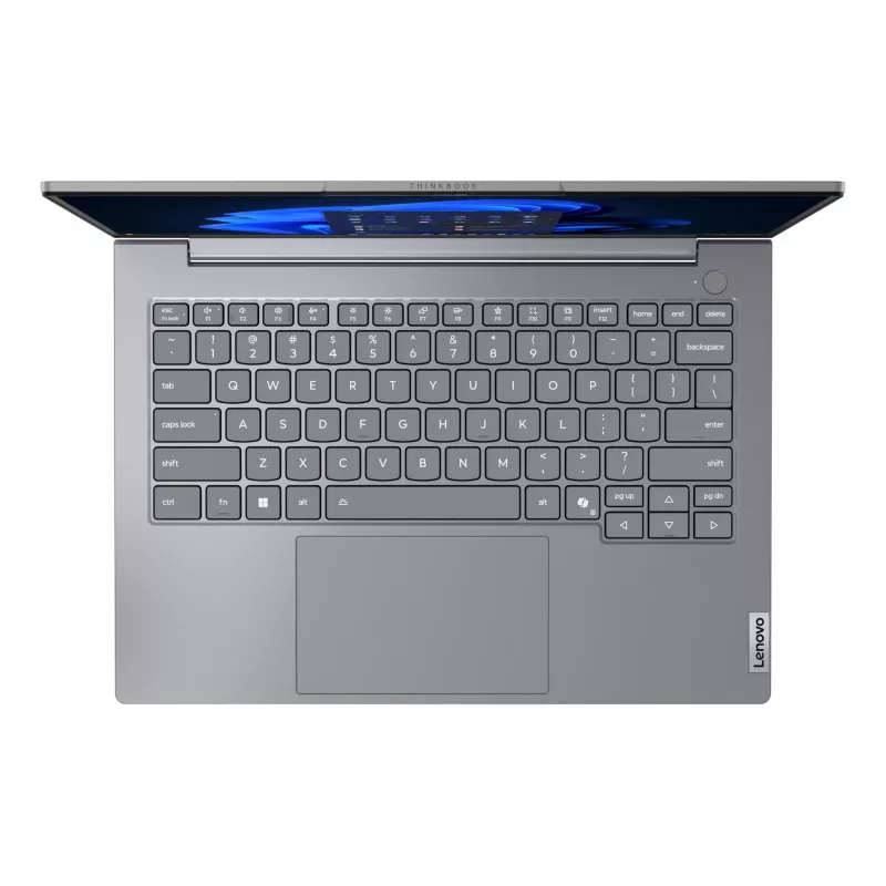 Lenovo ThinkBook 14 G9 AHP AMD Ryzen™ 5 220 Laptop 35.6 cm (14 cali) WUXGA 16 GB DDR5-SDRAM 512 GB SSD Wi-Fi 7 (802.11be) Windows 11 Pro German szary