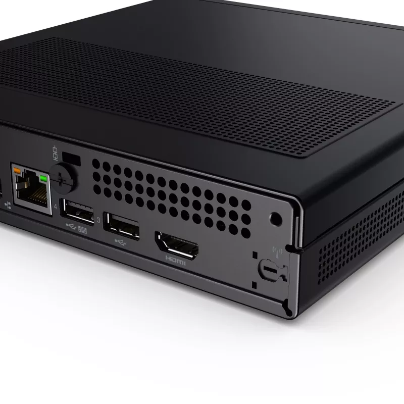 Lenovo V100q Intel Core i3 seria N i3-N305 16 GB DDR5-SDRAM 256 GB SSD Windows 11 Pro Mini PC Czarny
