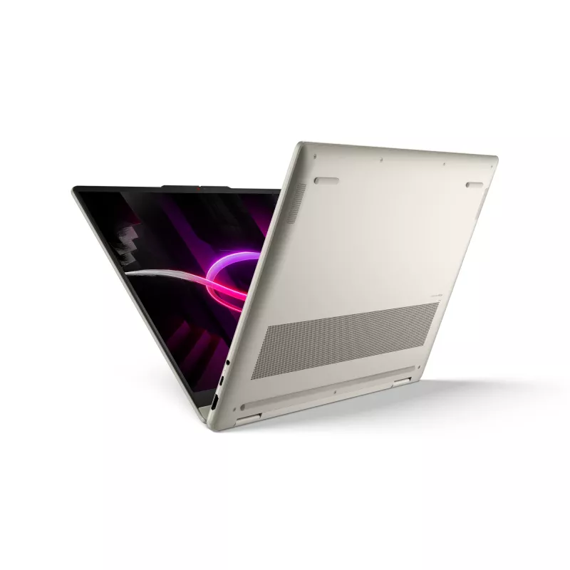 Lenovo Yoga 7 2-w-1 16AGP11 Copilot+ PC AMD Ryzen™ AI 7 445 Hybrydowy (2-w-1) 40,6 cm (16 cali) Ekran dotykowy WQXGA+ 32 GB LPDDR5x-SDRAM 1 TB SSD Wi-Fi 7 (802.11be) Windows 11 Home Niemiecki Seashell (kolor)