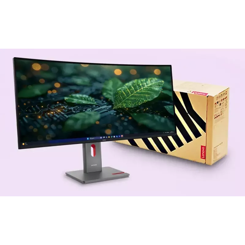 Monitor Lenovo ThinkVision P40WD-40 39,7 cala WUHD 5120x2160 LCD 21:9 6 ms Hub USB Głośniki Regulowana wysokość VESA