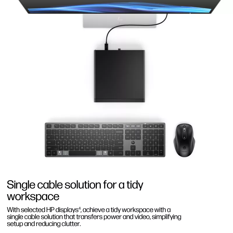 Mini PC HP EliteDesk 8 Mini G1i AI — Intel Core Ultra 7 265T, 16 GB DDR5, 1 TB SSD, Windows 11 Pro, Czarny