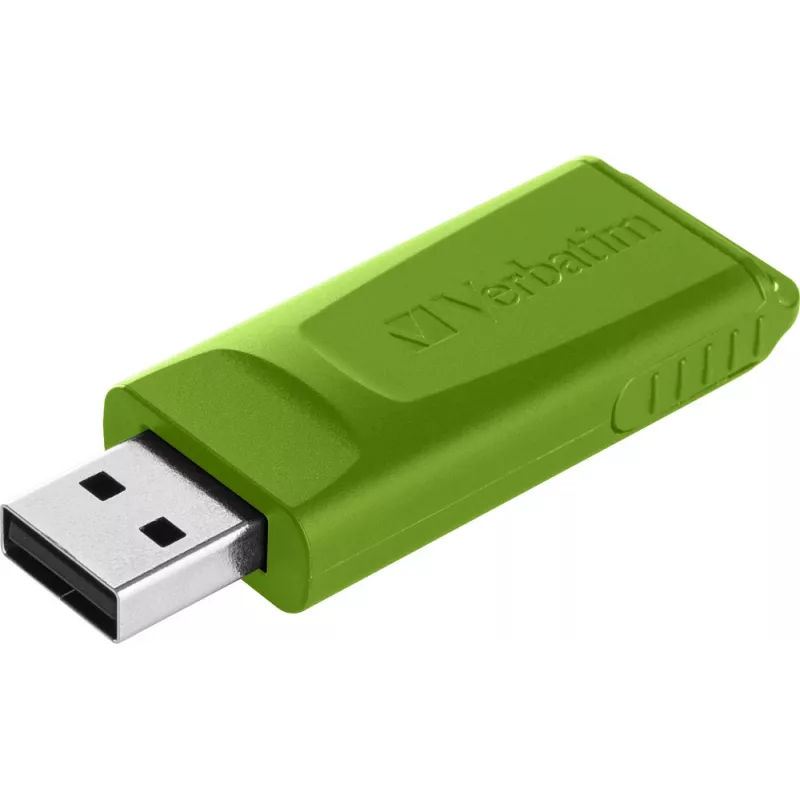 Verbatim Slider - Pamięć USB - 3x16 GB - Niebieski/Czerwony/Zielony, 16 GB, USB Typ-A, 2.0, Wsuwany, 8 g, Niebieski, Zielony, Czerwony