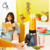 Tefal Blend Up BL19H4F0 blender 0.85 L Blender stołowy 1000 W Niebieski, Przezroczysty