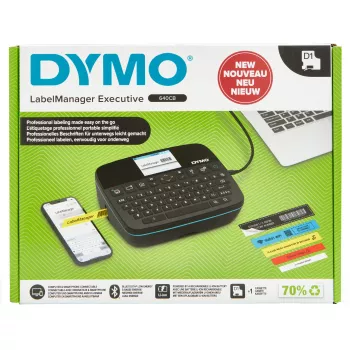 DYMO LabelManager 2202107 drukarka etykiet Termiczna bezpośrednia / Termotransferowa 15 mm/s Przewodowa i bezprzewodowa Wi-Fi Bluetooth