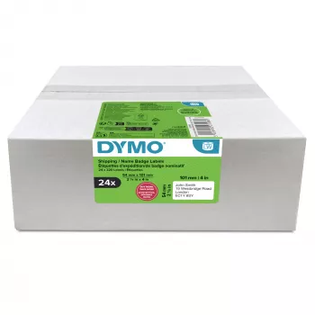Zestaw rolek z etykietami Dymo LabelWriter 101 x 54 mm, białe etykiety papierowe, 24 rolki (220 etykiet/rolka)