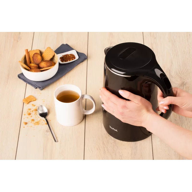 Tefal Safe'Tea KO2608 czajnik elektryczny 1,7 l 1800 W czarny