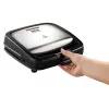 Grill kontaktowy Tefal SM193D — elektryczny grill stołowy, czarny i stal nierdzewna, 1,9 kg