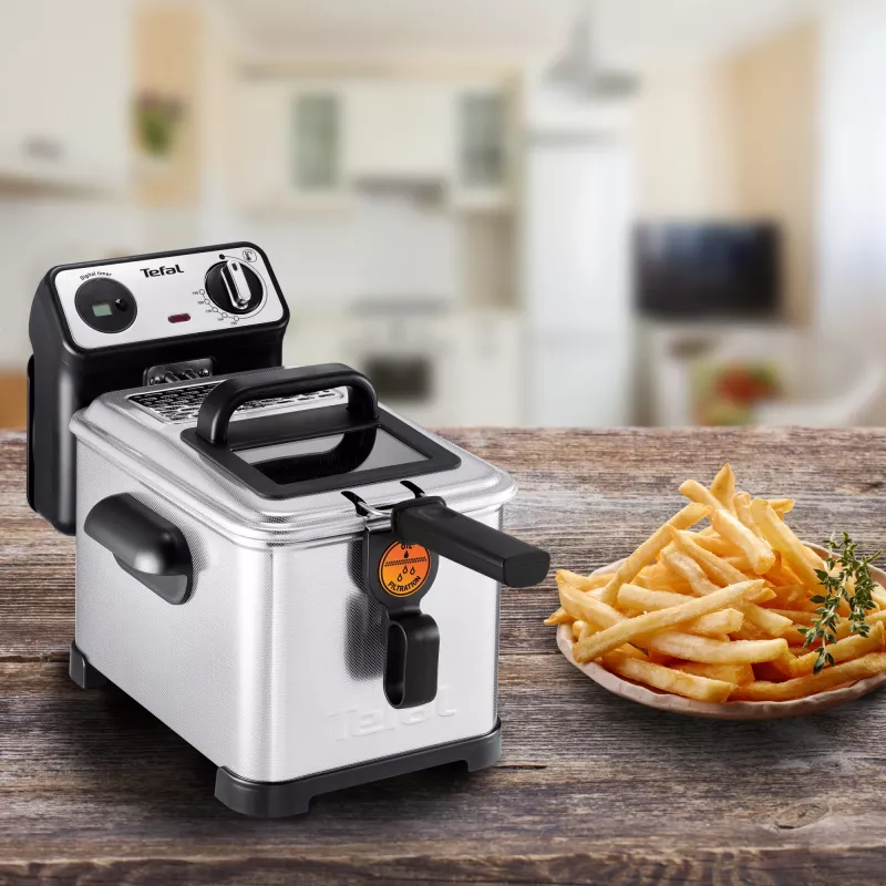 Frytownica Tefal FR5191 wolnostojąca 3000 W Frytownica głęboka stal nierdzewna