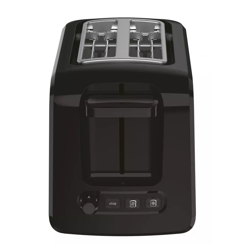 Toster Tefal Express TT410D 7 2 kromki 850 W Czarny, Stal nierdzewna