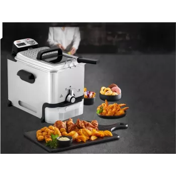 Frytkownica Tefal FR8041 Pojedyncza 3,5 L Wolnostojąca 2300 W Frytownica głęboka Srebrna