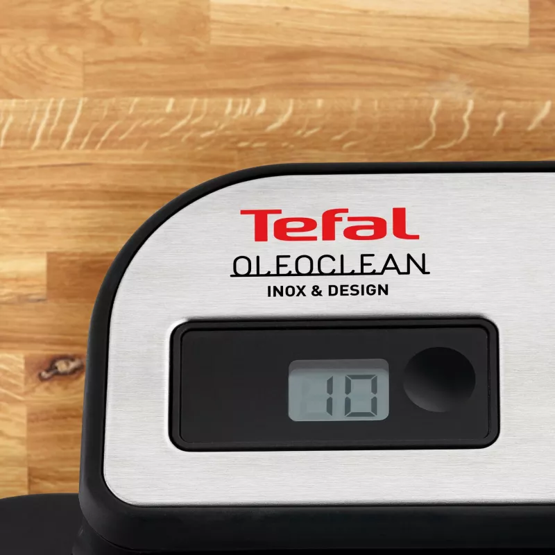 Frytkownica Tefal FR8041 Pojedyncza 3,5 L Wolnostojąca 2300 W Frytownica głęboka Srebrna