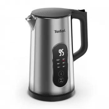 Czajnik elektryczny Tefal Selection KI871DE0 1,7 L 1500 W Czarny, stal nierdzewna