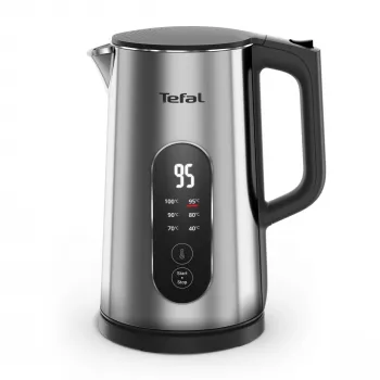 Czajnik elektryczny Tefal Selection KI871DE0 1,7 L 1500 W Czarny, stal nierdzewna