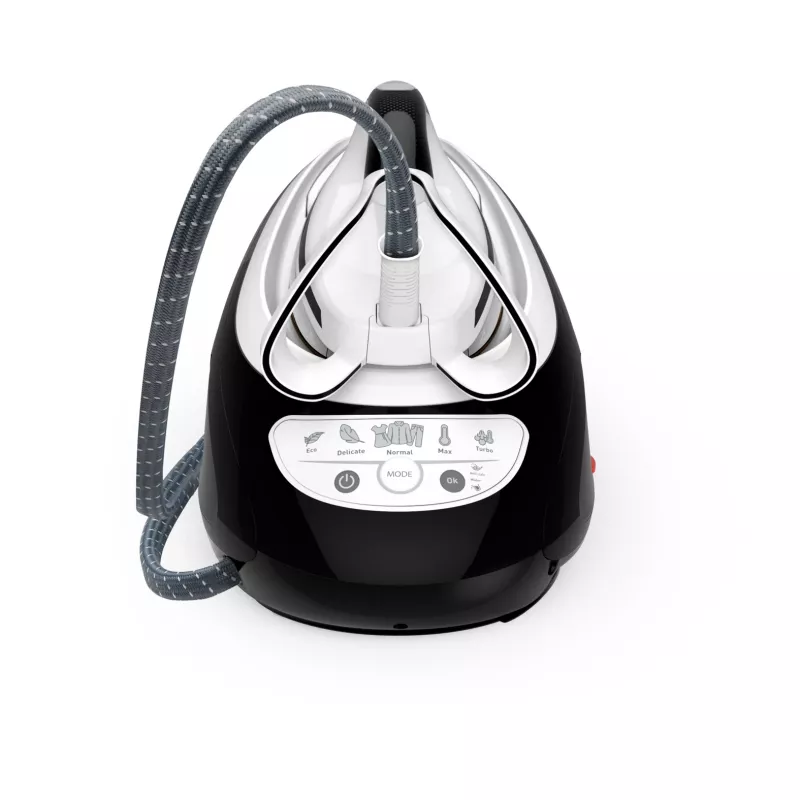 Tefal Pro Express Ultimate GV9550 1.9 L Durilium AirGlide Autoclean stopa Żelazka Czarny, Biały